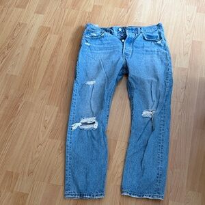 Levi's Classic Blue Denim Jeans